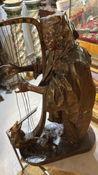 Escultura orientalista en bronce austriaco – Año 1880