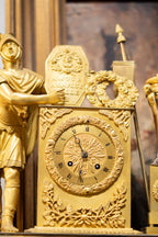 Reloj Imperio Francés en Bronce Dorado – 1810