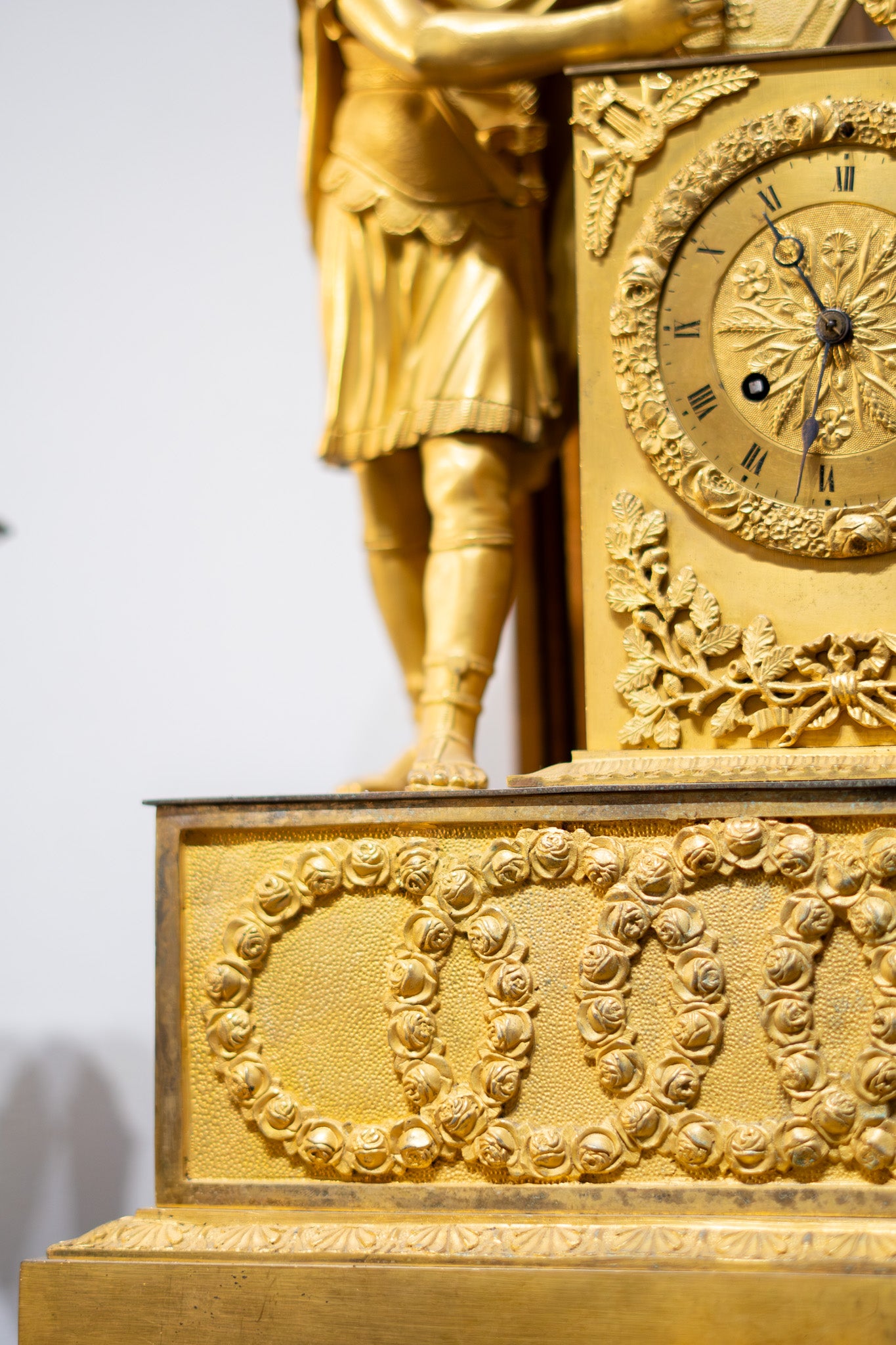 Reloj Imperio Francés en Bronce Dorado – 1810