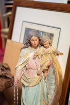 Virgen del Rosario con el Niño – Olot, S.XX