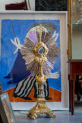 Custodia francesa en plata vermeil – Siglo XIX