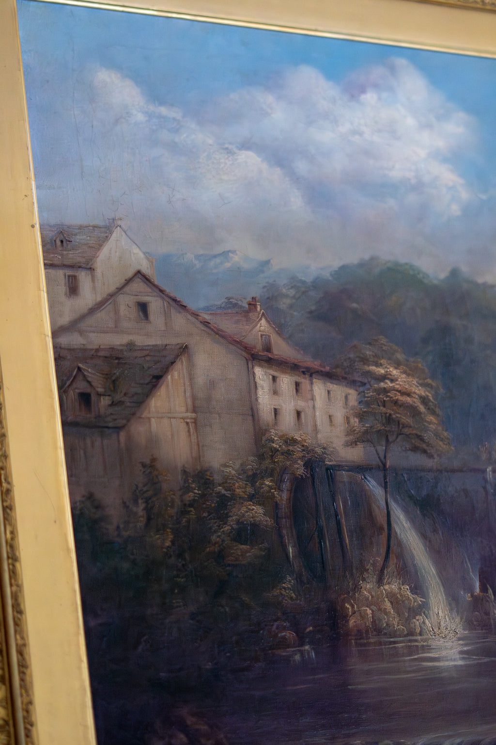 Pintura Anónima Paisaje S.XIX