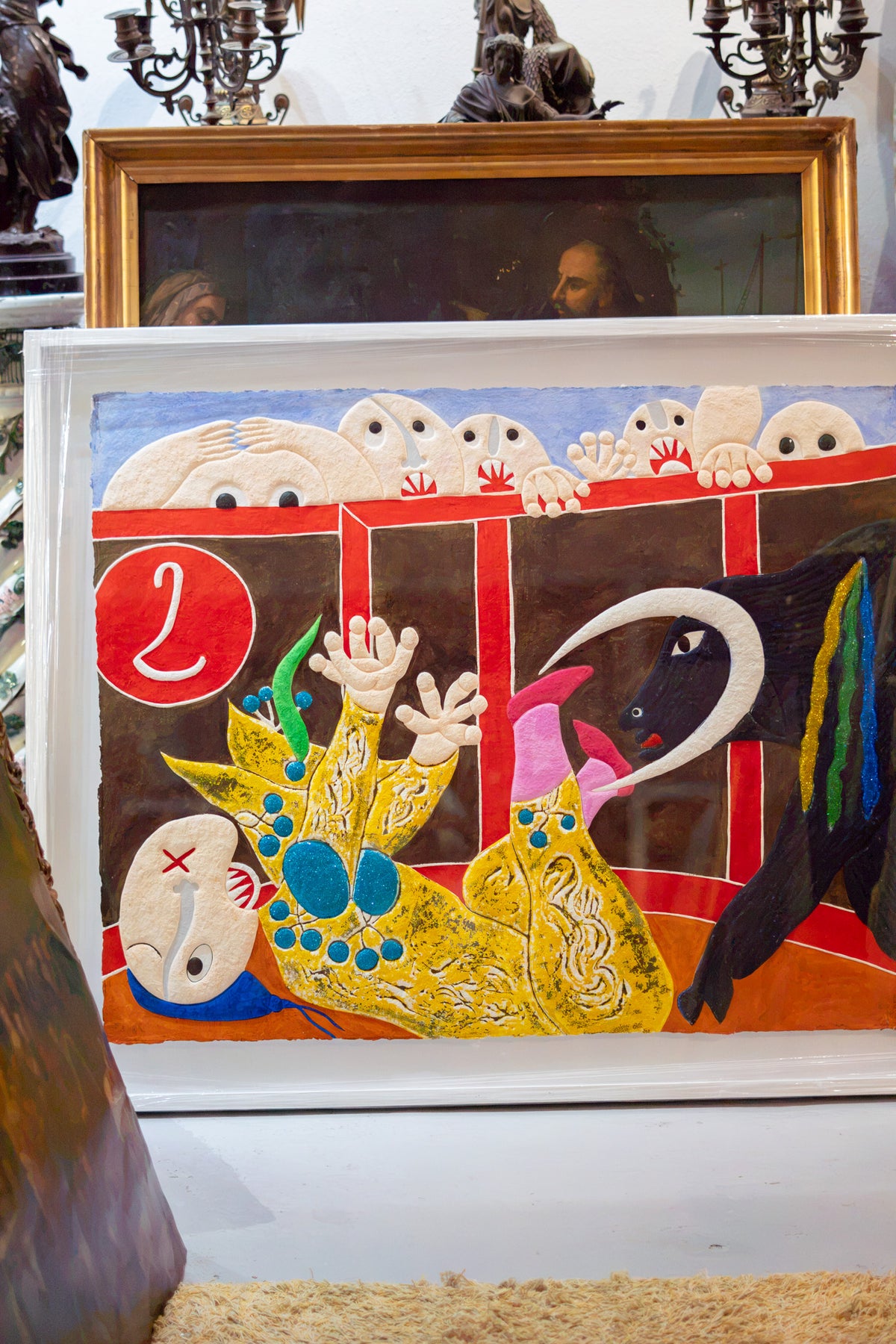 Grabado de Juan García Ripollés – 110 × 90 cm
