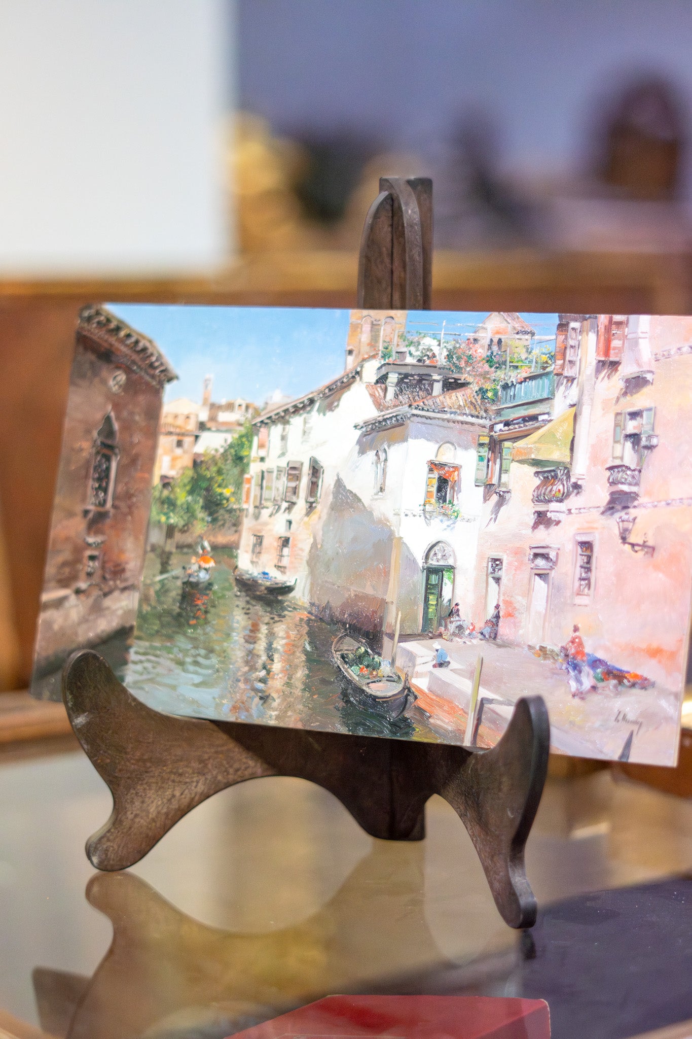 Pintura José Luis Checa Canal Veneciano