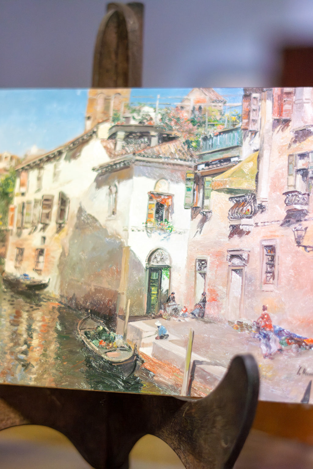 Pintura José Luis Checa Canal Veneciano