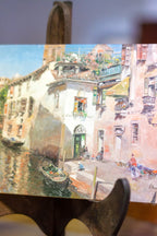 Pintura José Luis Checa Canal Veneciano