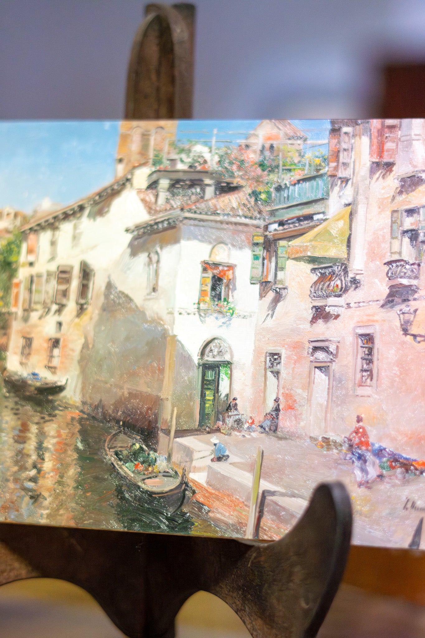 Pintura José Luis Checa Canal Veneciano