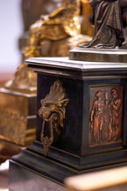 Reloj Francés de Mármol y Bronce S.XIX