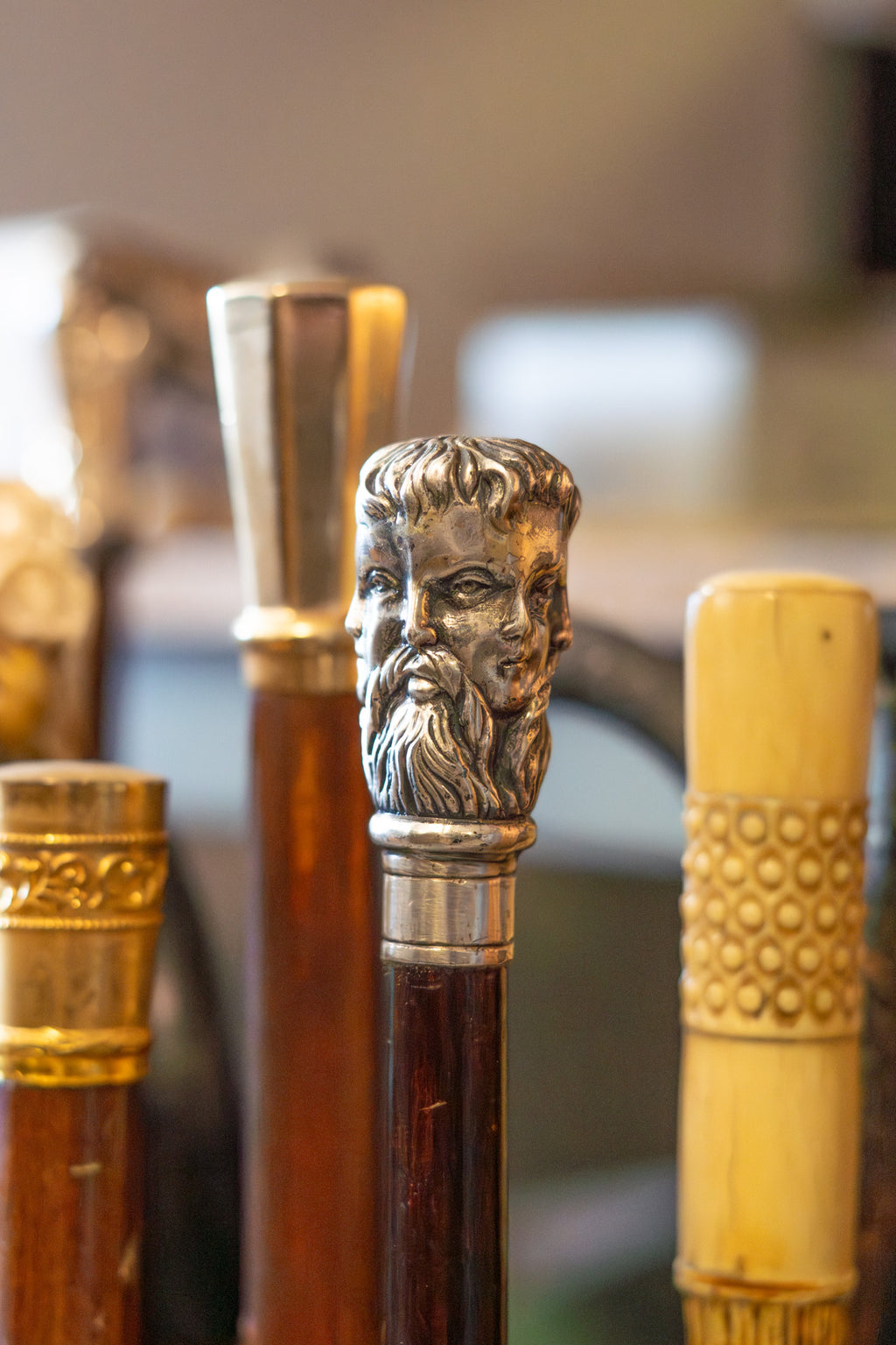Colección de bastones de mando y paseo – S.XIX / S.XX