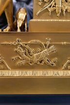 Reloj Imperio en Bronce Dorado al Mercurio