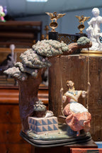 Escultura en porcelana Nadal