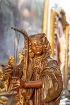 Escultura orientalista en bronce austriaco – Año 1880