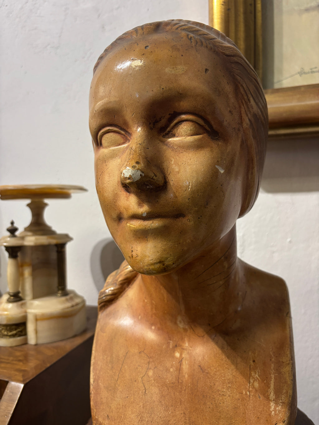 Busto femenino de Mateu – Escuela Valenciana