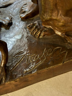 Escultura orientalista en bronce austriaco – Año 1880