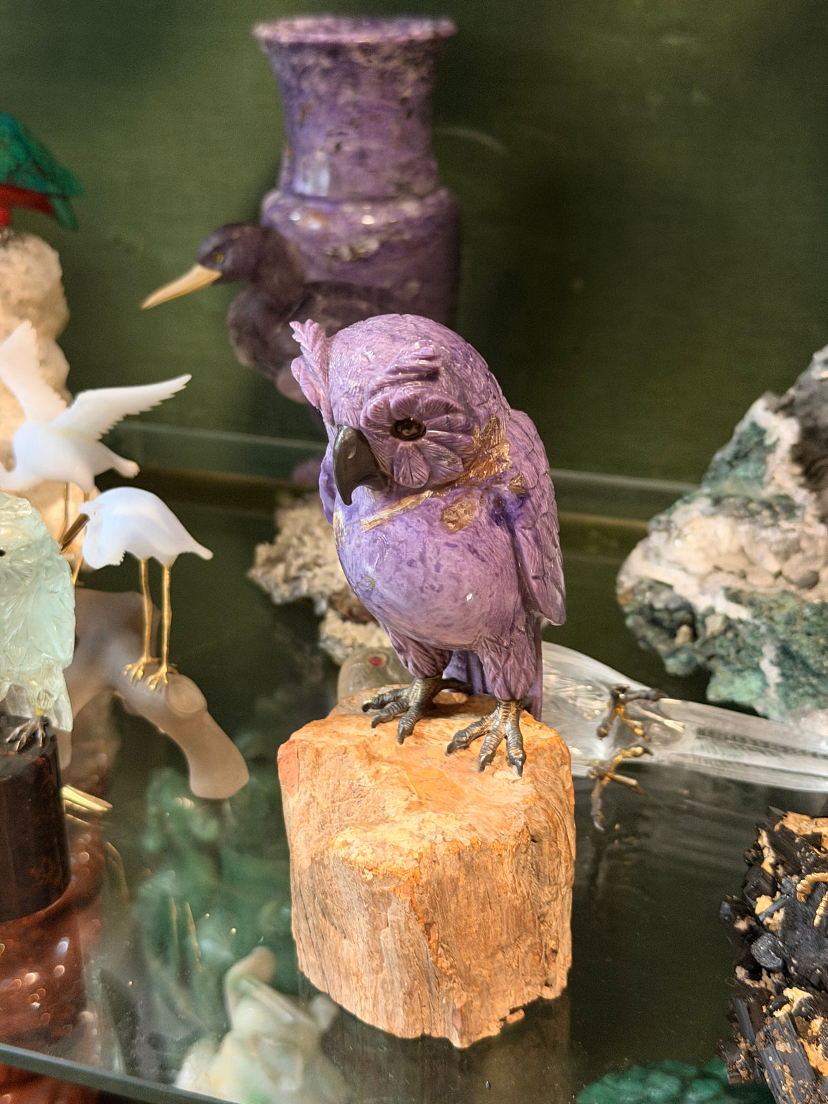 Colección de animales y aves en piedras semipreciosas – Idar-Oberstein, Alemania, S.XIX-XX