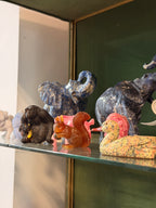 Colección de animales y aves en piedras semipreciosas – Idar-Oberstein, Alemania, S.XIX-XX