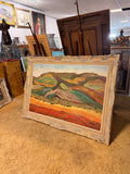 Pintura de vanguardia valenciana del S.XX – Paisaje de montañas, Genaro Lahuerta