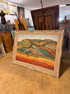 Pintura de vanguardia valenciana del S.XX – Paisaje de montañas, Genaro Lahuerta
