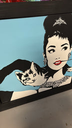Pintura de Audrey Hepburn – Antonio de Felipe