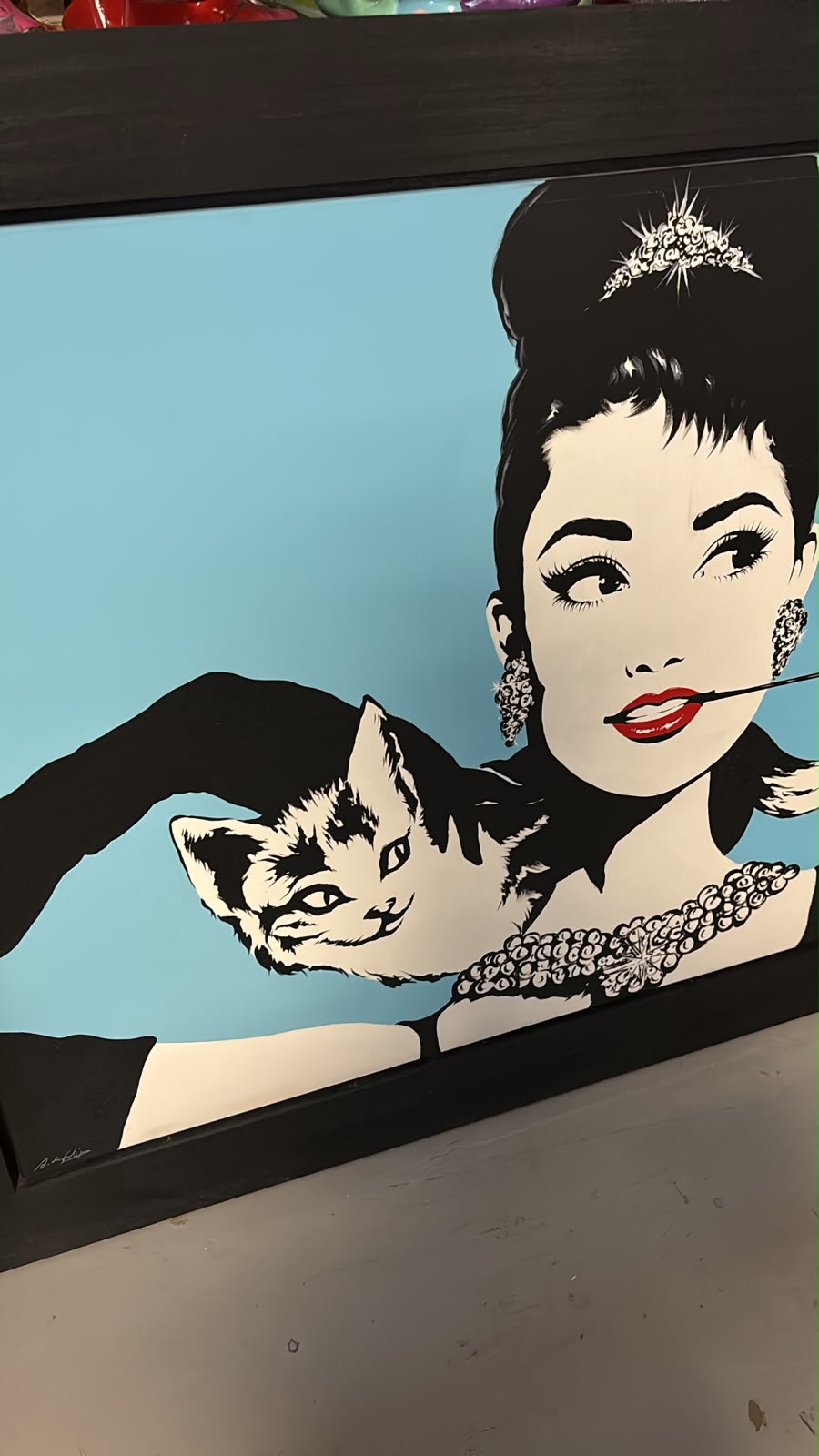 Pintura de Audrey Hepburn – Antonio de Felipe